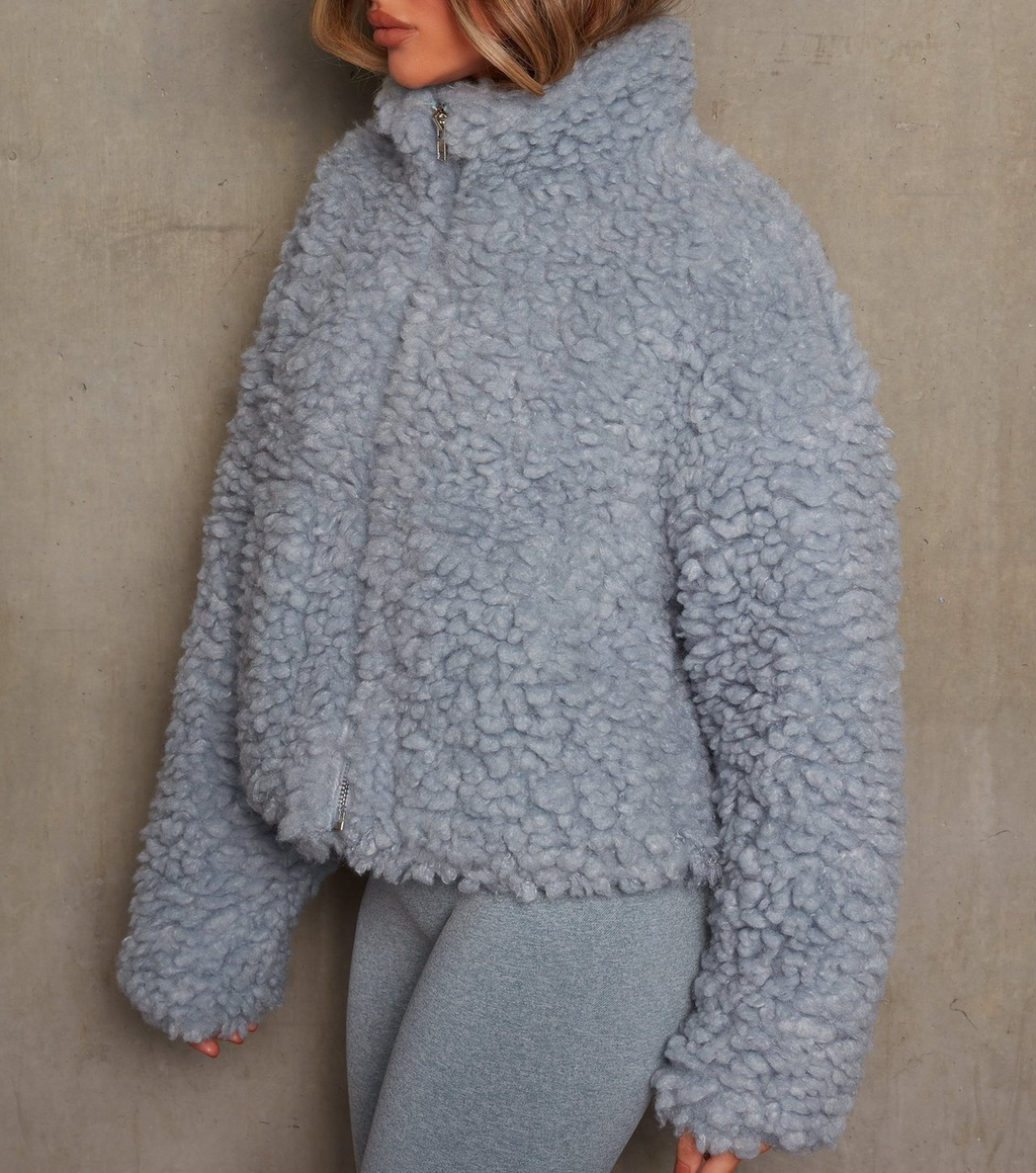 Lambswool Short Coat for Women