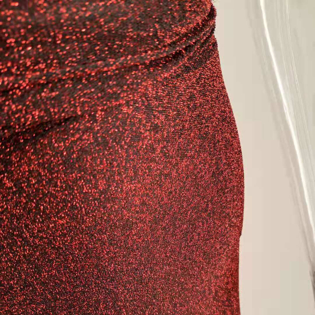 Women's Deep V Shiny Bodysuit with Backless Design