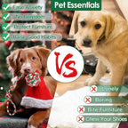 5Pcs Christmas Dog Rope Chew Toys Set
