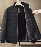 Plush Padded Stand-Collar Down Jacket
