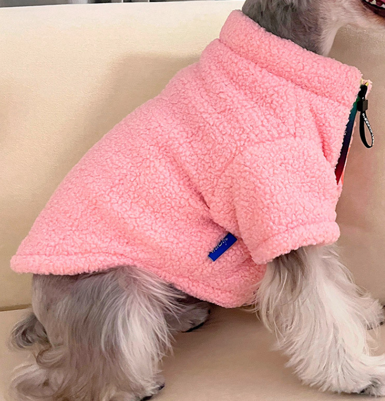 Heyelf Dog Winter Coat for Teddy Bears and Small Pets