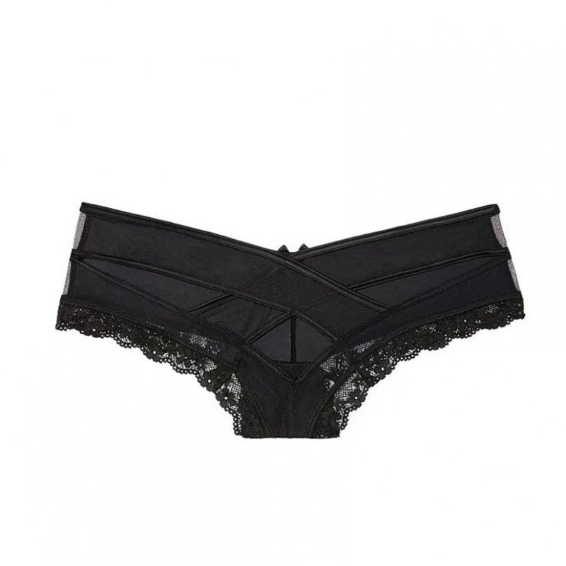 Transparent Lace Low Waist Women's Thong Underwear