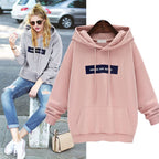 Hooded Plus Fleece Sweater for Students