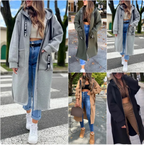 Women's Hooded Zip-Up Sports Jacket