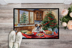 Boxer Christmas Cookies Doormat