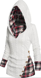 Bedford Cord Hooded Casual Pullover Sweater | Streetwear