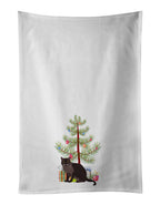 European Burmese Cat Christmas Kitchen Towel Set of 2