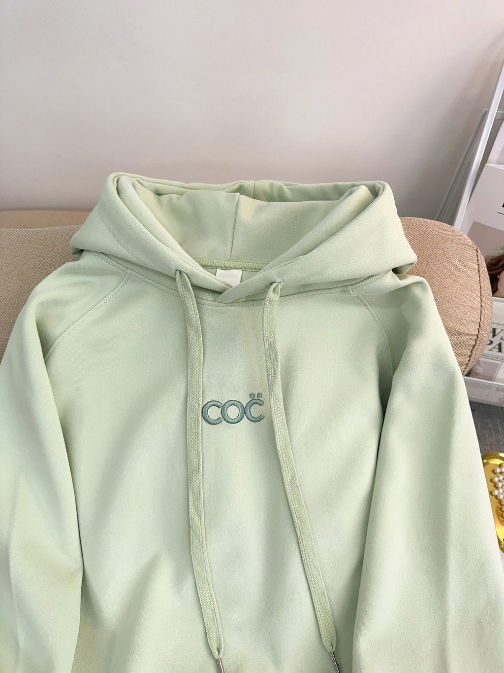Solid Color Women's Turtleneck Drawstring Sweatshirt | Streetwear