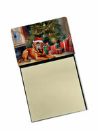 Dogue de Bordeaux Cozy Christmas Sticky Note Holder