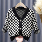 Loose Knit Western Style Cardigan for Men and Women