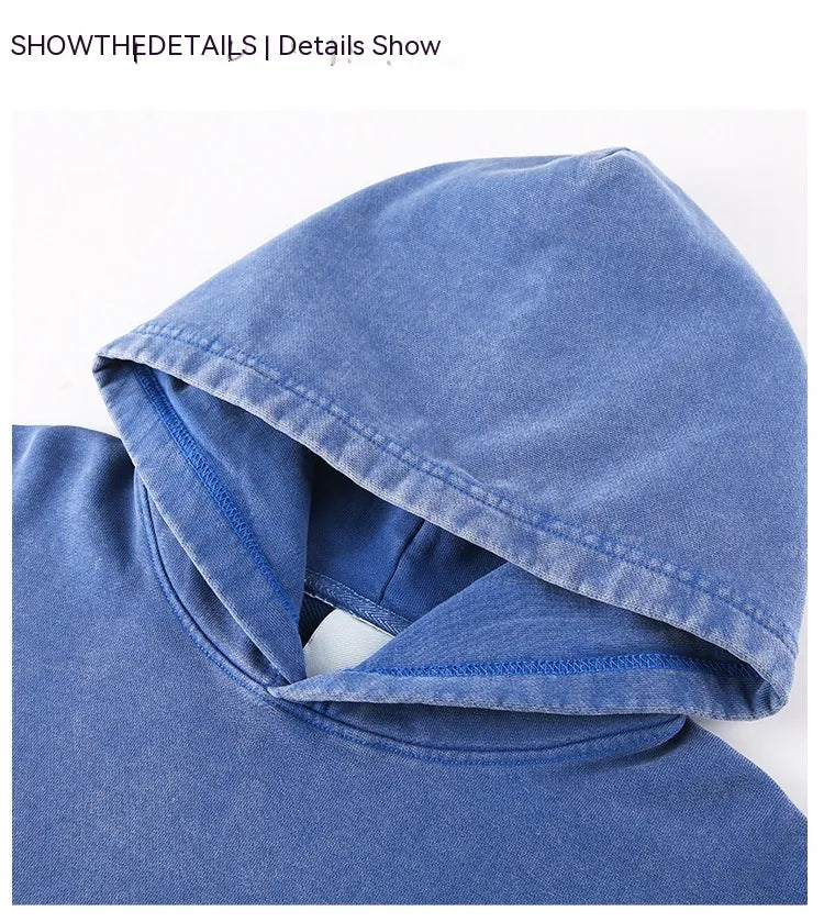 Vintage Wash Oversized Hoodie | Streetwear