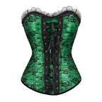 Lace Fabric Double Adjustable Bodysuit