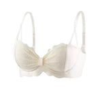 Lace Wireless Bra Set for Women with Supportive Design