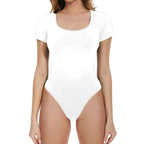 Gothic Style Women's Summer Skeleton Bodysuit T-Shirt