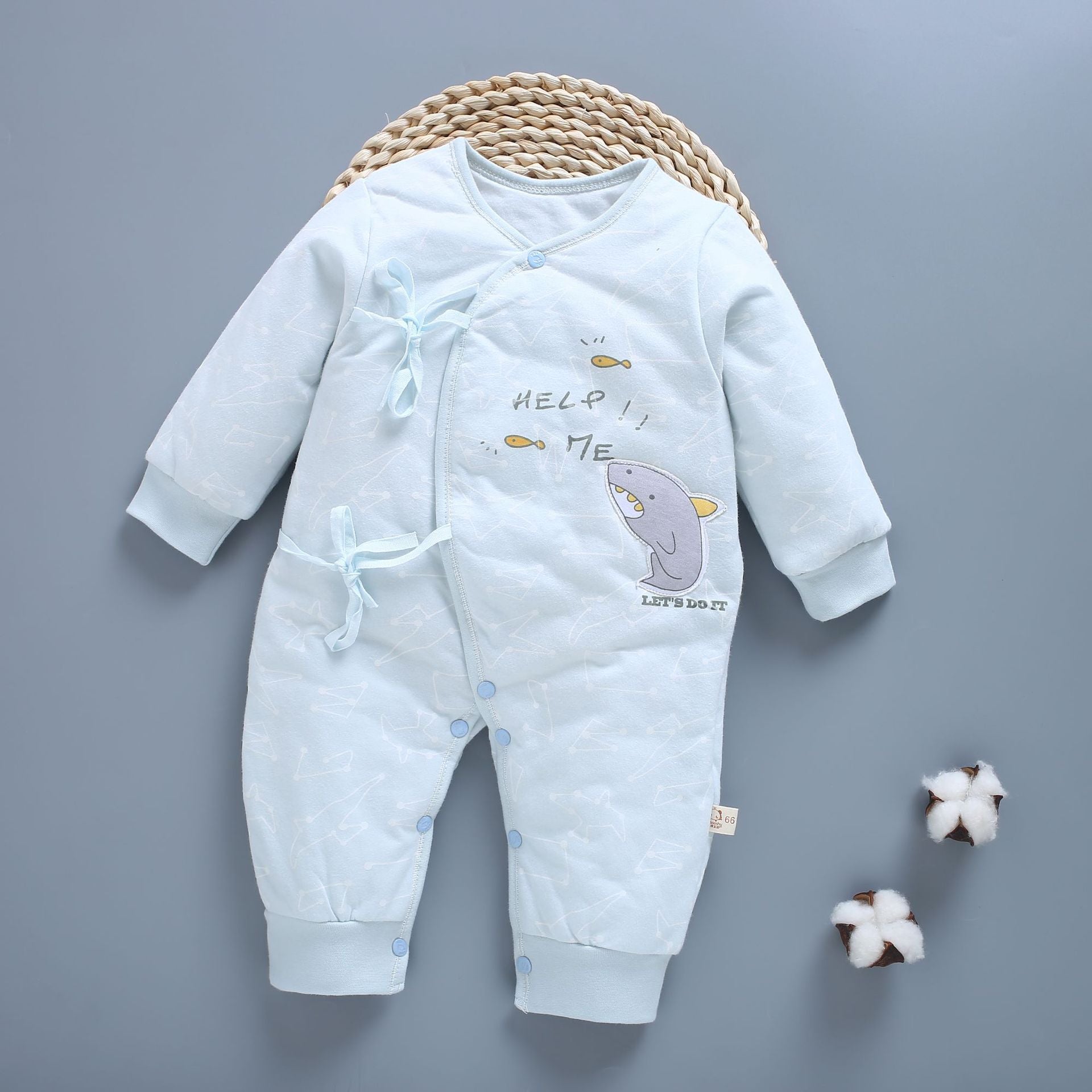 Cotton Baby Bodysuit for Newborns (0-1 Year)