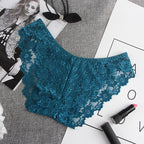 Luxury Women's Lace Triangle Panties - Sexy & Sheer