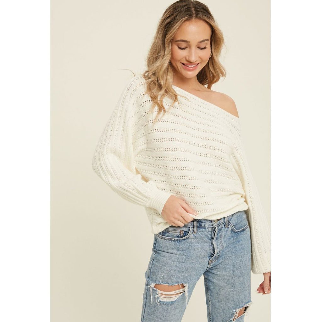 Textured Pullover Sweater | Streetwear