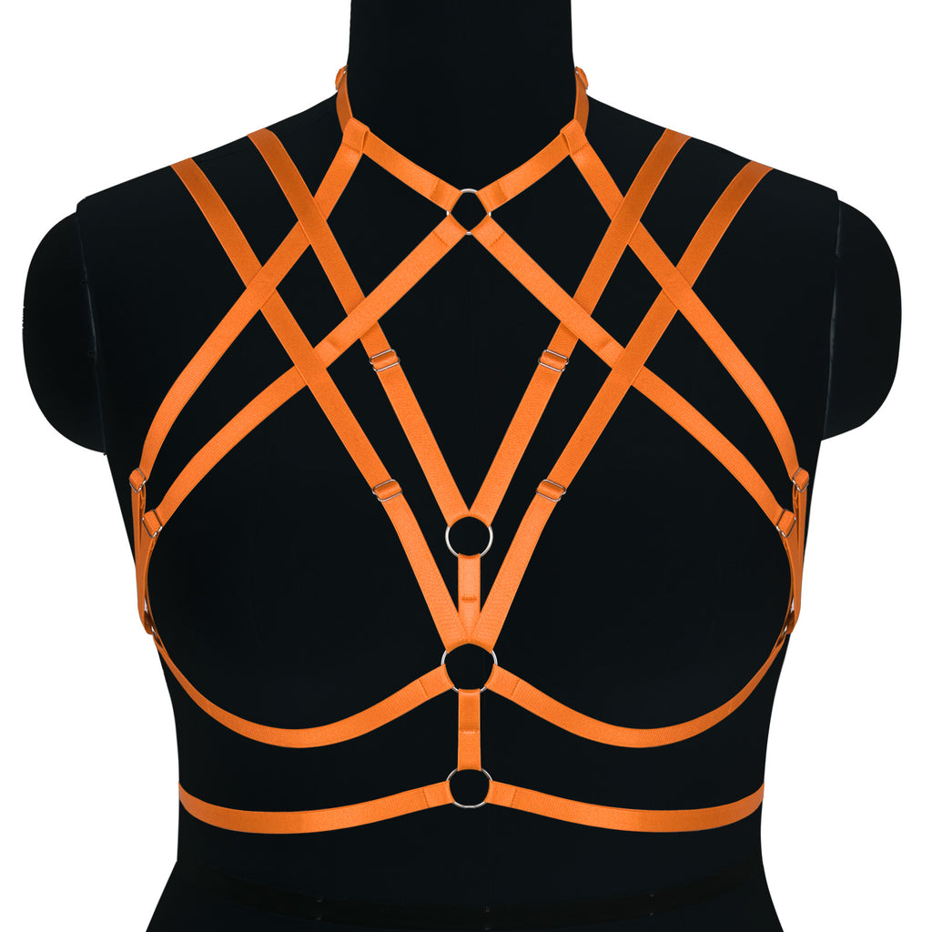 Lace-Up Bralette Top for Plus Size Women