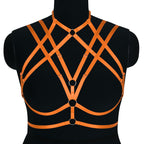 Lace-Up Bralette Top for Plus Size Women