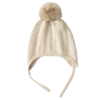 Thick Cashmere Knitted Hat for Autumn and Winter | Embroidered Cap