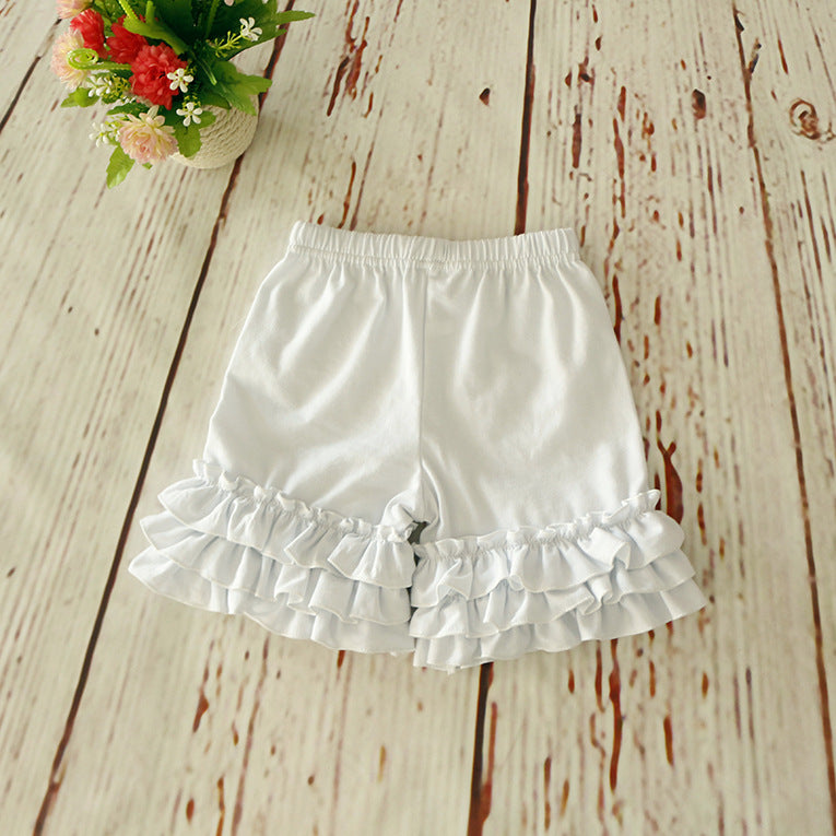 Ruffled Shorts for Girls