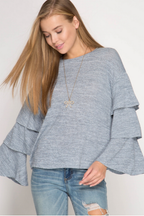 Bell Sleeve Sweater