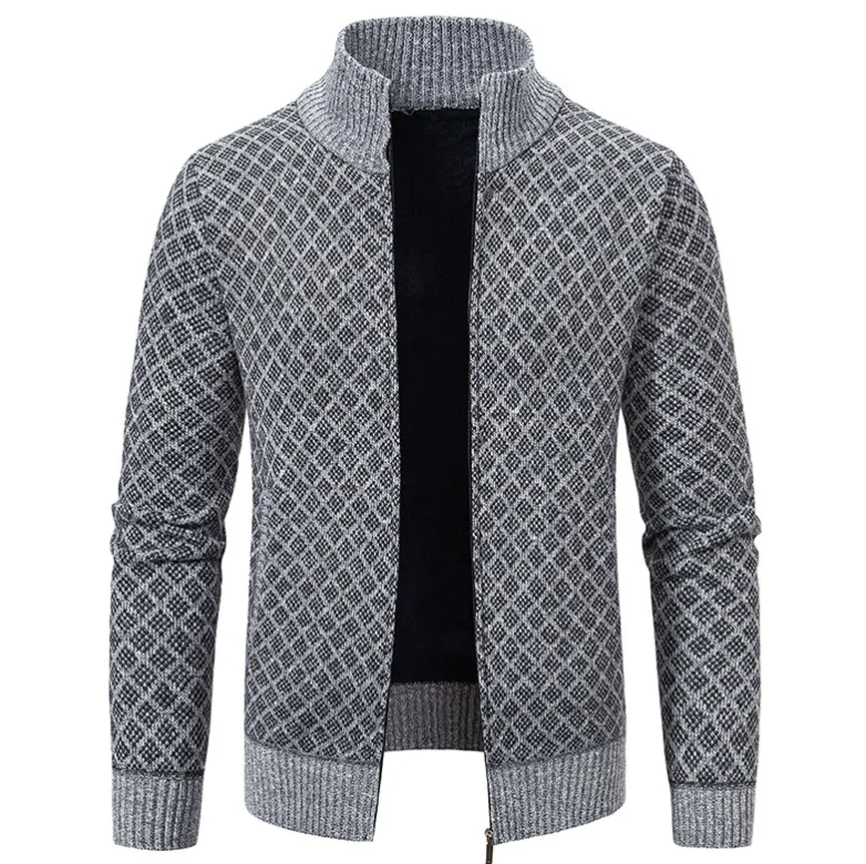 Men's Stylish Plaid Jacket