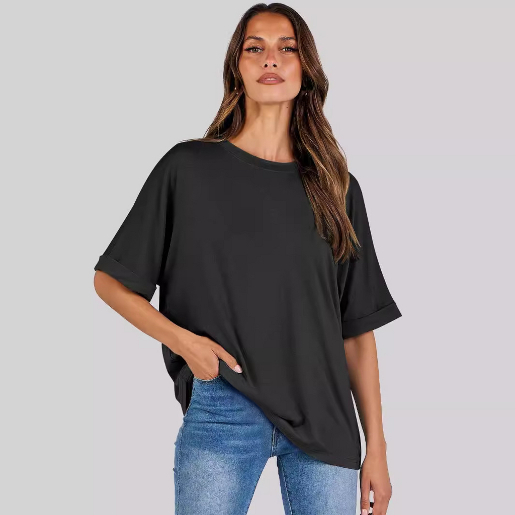 Women's Pullover Top Loose Short Sleeve | Streetwear