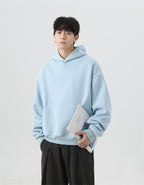 Heavy Profile Cropped Hoodie Men | Streetwear
