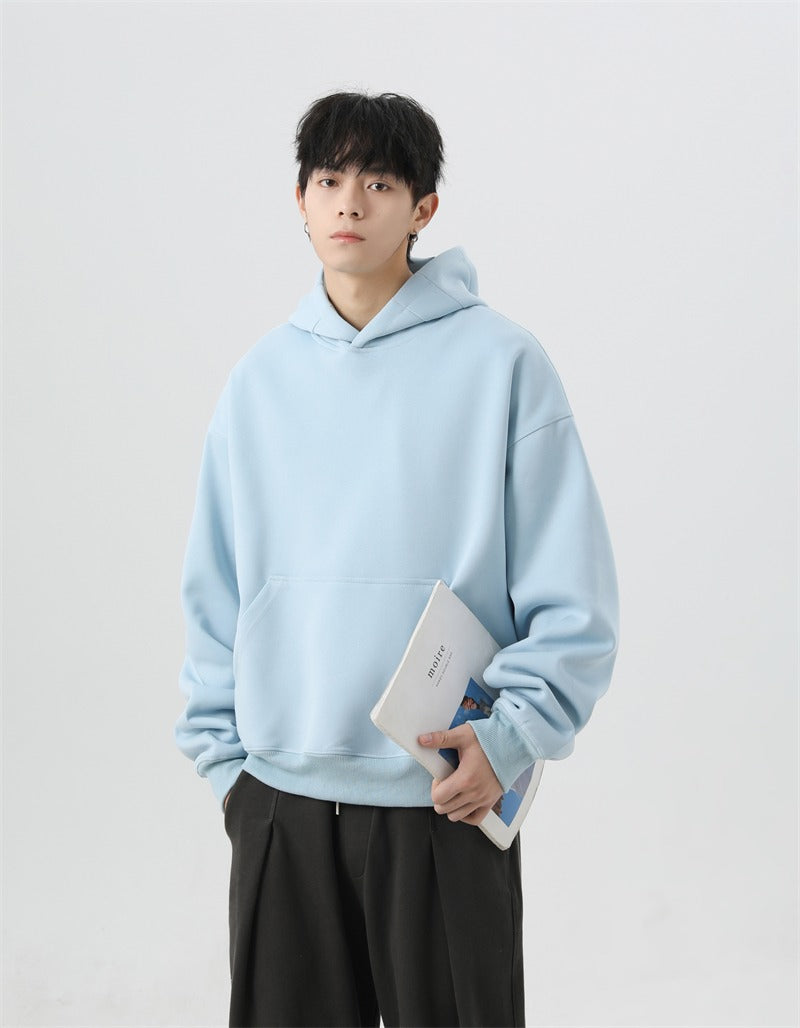 Heavy Profile Cropped Hoodie Men | Streetwear