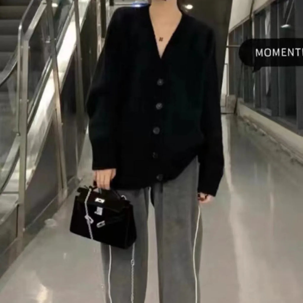 Women's Korean-style Fashionable Soft Waxy Autumn and Winter Warm Loose Coat