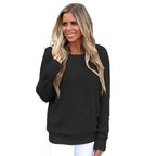 Loose Round Neck Pullover Sweater | Streetwear