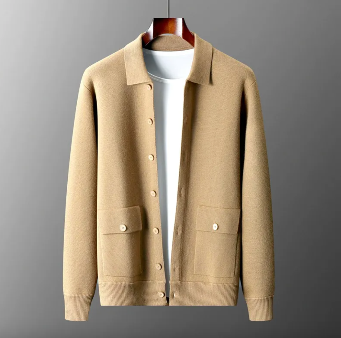 Classic Wool Cardigan
