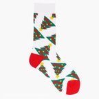 Festive High Tube Pure Cotton Christmas Socks