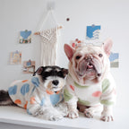 Dog Fleece Dot Print Hoodie for Pets