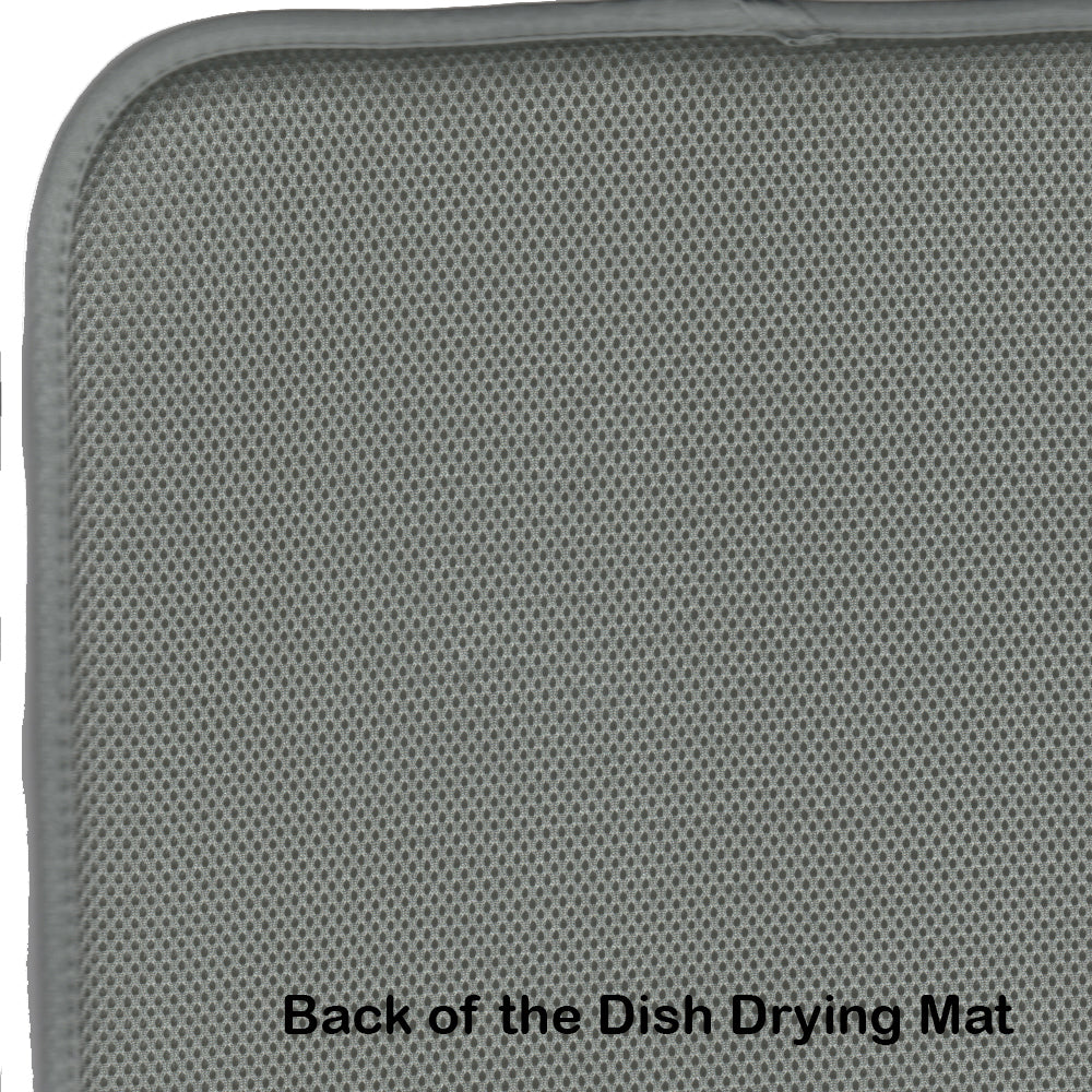 Cocker Spaniel Christmas Cookies Dish Drying Mat