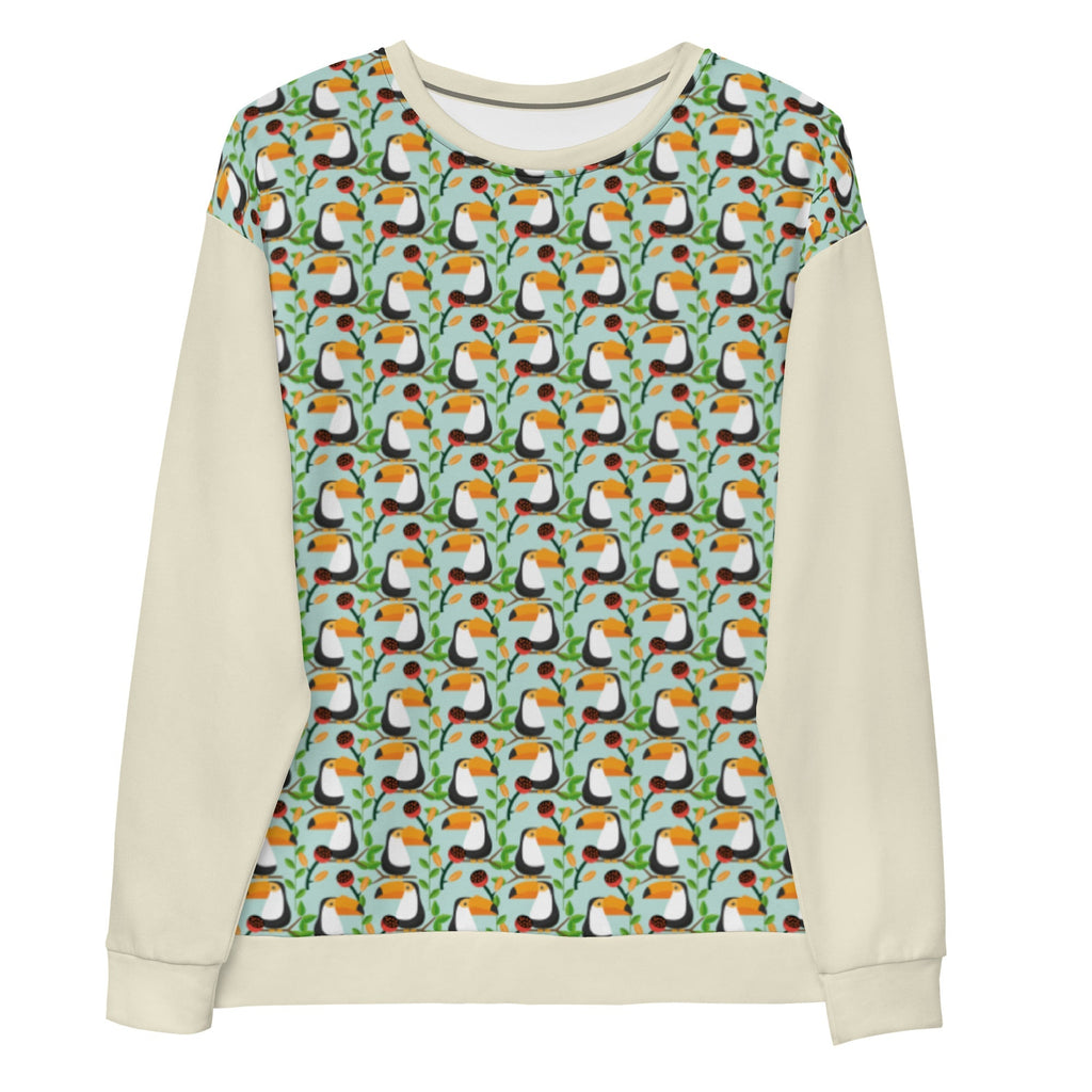 Men's Toucan Pattern Sweatshirt | Streetwear