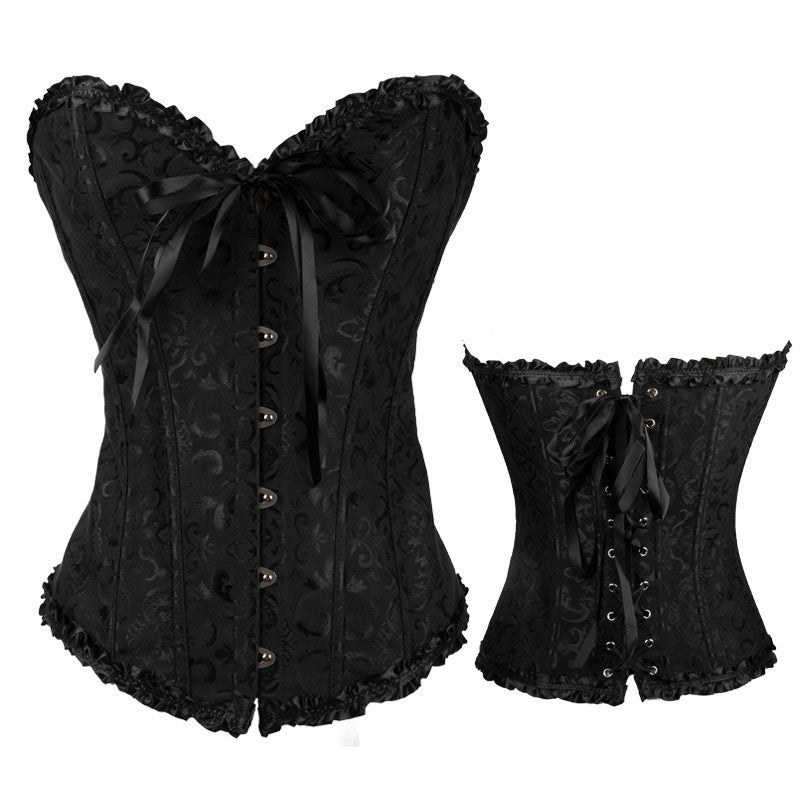 European & American Court Corset for Belly Control