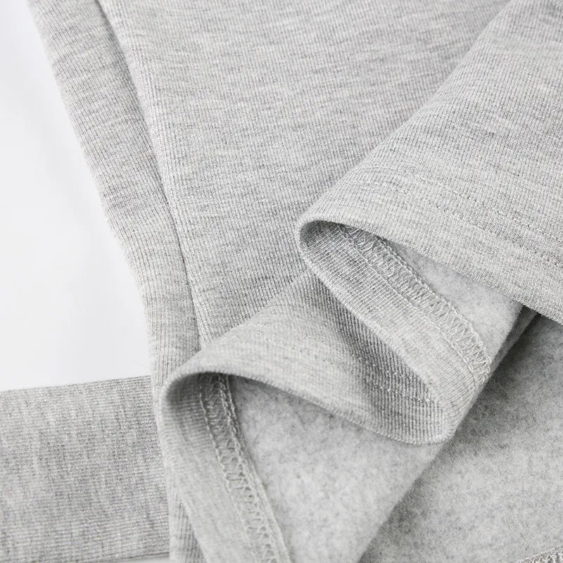 Women's Fleece-Lined Lace-Up Long Sleeve Top