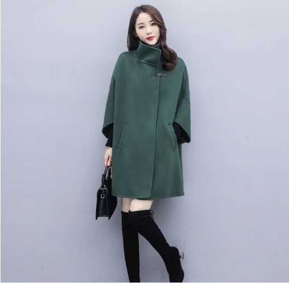 Women's Mid-Length Doll Sleeve Top Jacket