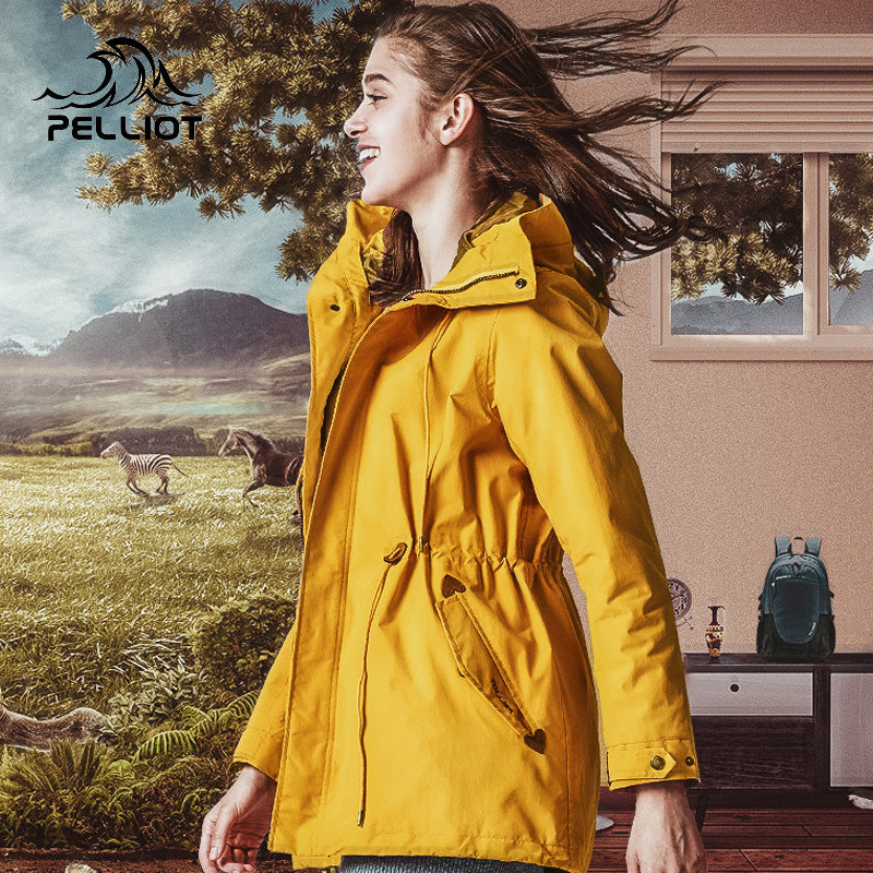 Pelliot Women's Waterproof Softshell Winter Jacket