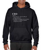CEO Definition Men’s Hoodie | Streetwear