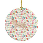 Bengal #1 Cat Christmas Ceramic Ornament