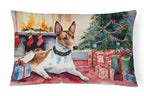 Basenji Christmas Throw Pillow