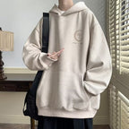 Men's Suede Hoodie - 2023 Fall Vintage Casual Wear | Streetwear