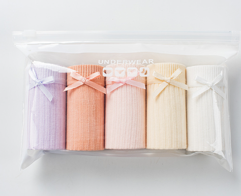 Cotton Underwear Set for Girls - Breathable Mid-Rise