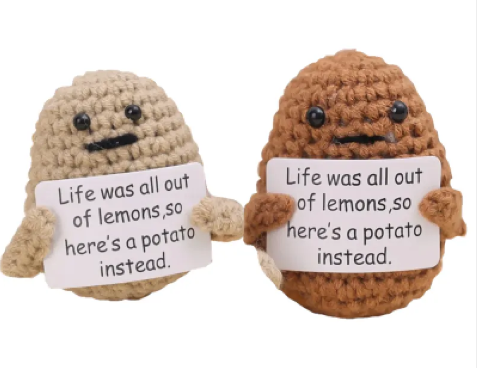 Handmade Wool Poop Pendant