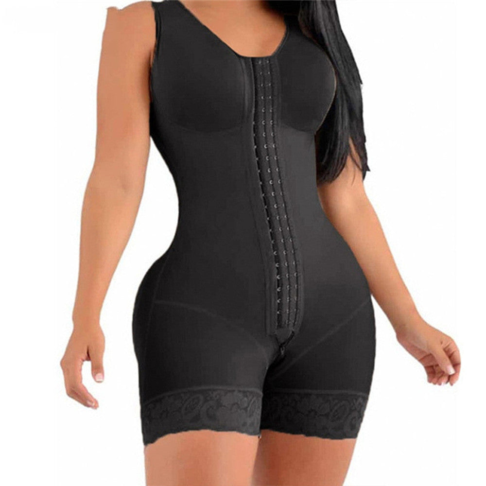 Women's Shapewear Bodysuit with Zipper