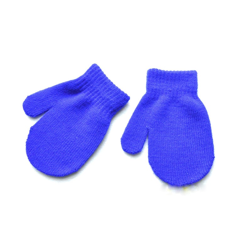 Winter Knit Gloves for Boys and Girls Ages 5-11