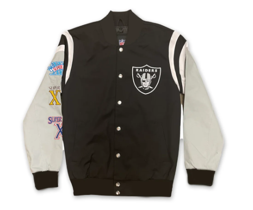 90s Vintage Las Vegas Raiders Custom Jacket (One Piece)